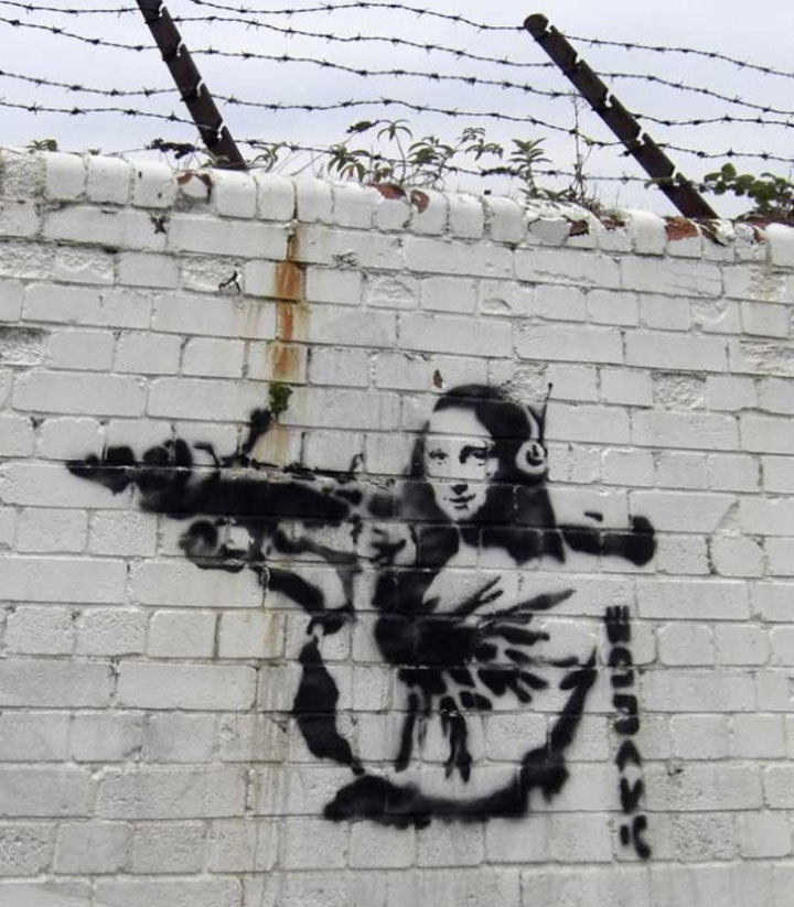 Banksy L'artiste Vous Fera Voir Le Monde D’une Autre Façon Avec Ses ...