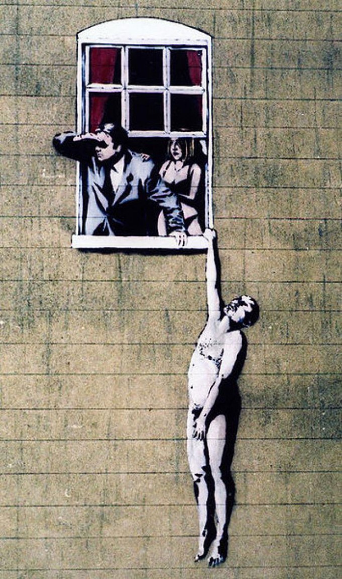 Banksy l'artiste vous fera voir le monde d’une autre façon avec ses