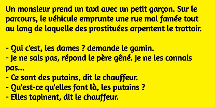 Blague Taxi 1091